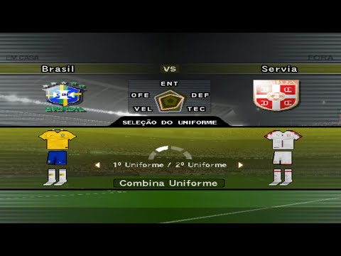 BRASIL X SERVIA AMISTOSO P57