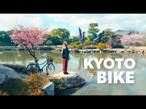 First Spring Ride in Kyoto 🚲 Kamo River, Gion & Matcha