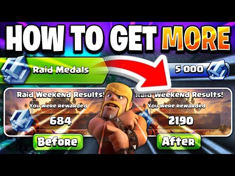 How to Get More Raid Medals in Clash of Clans | Easy Tips & Tricks #clashofclans @ClashOfClans