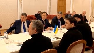 Happening now: Russia-Ukraine talk is underway in Belarus