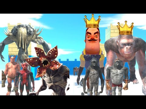 KING GORO + PRIMATES + NEIGHBOR + ALL HUMANS AGAINST SCOURGE + DEMOGORGON + X2 INFERNALS -  ARBS