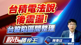 台積電法說後震盪！台股陷區間整理 #加權指數 #川普 #一點高 #台積電 #鴻海 #廣達 (圖)
