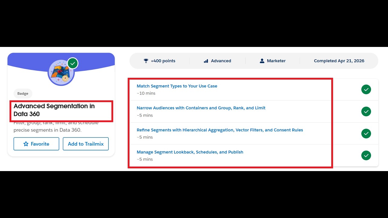 Advanced Segmentation in Data 360 | Salesforce