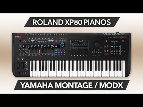 SCL262 - XP80 Famous Piano - Yamaha MONTAGE / M ( 19 presets ) - Video Preview 2