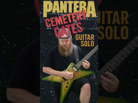 PanterA CEMETERY GATES Guitar Solo (closest I could get)
