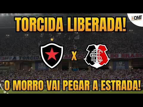 BOTAFOGO-PB X SANTA CRUZ: TORCIDA CORAL LIBERADA, MAS TERÁ RESTRIÇÕES