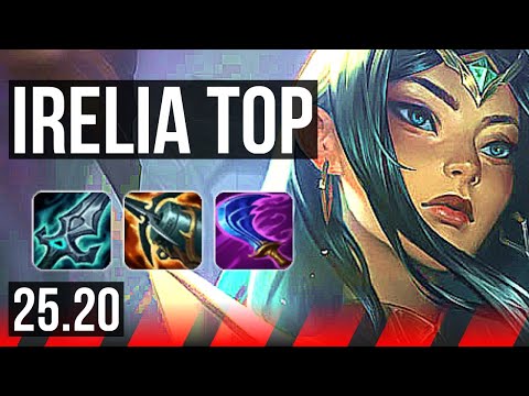IRELIA vs TRYNDAMERE (TOP) | 12/2/3, Godlike | EUW Master | 25.20