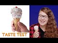 Vat19 tastes the Ice Cream Crispy Cone! (Rice Crispy Candy Treat)