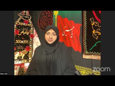 LIVE 8th #Muharram - Huma Jafferi Ladies Majlis 2020/1442
