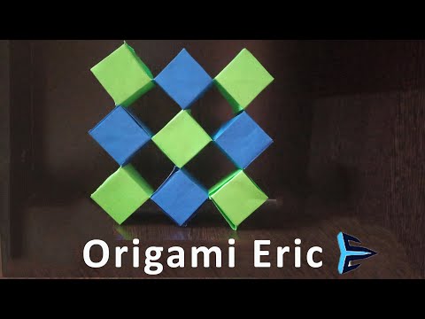 Origami moving cubes - (Jo Nakashima)
