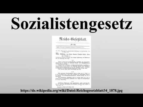 Sozialistengesetz