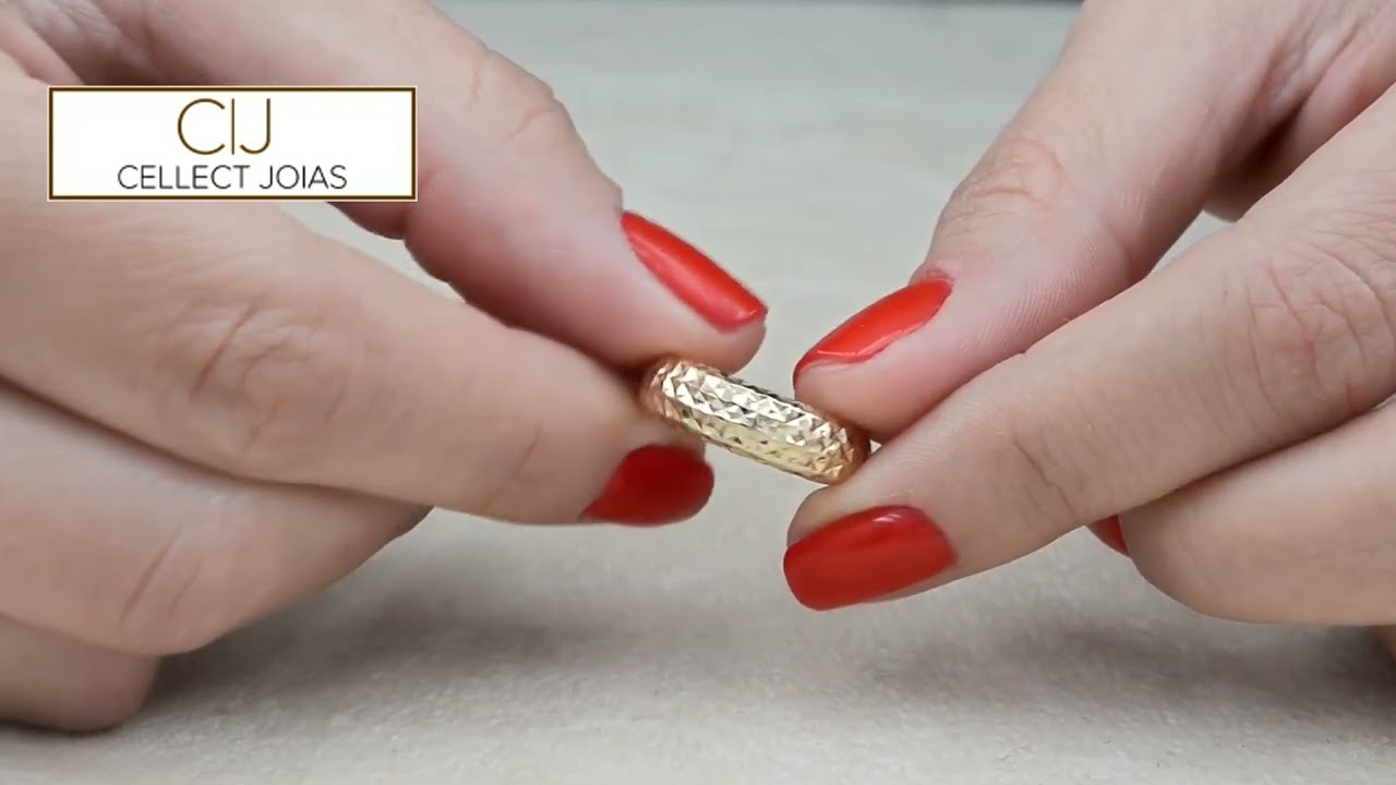 Aparador de Aliança em ouro 18k, com 22 diamantes e largura de 2mm - Golden  & Co - A Sua Loja de Alianças e Joias Personalizadas