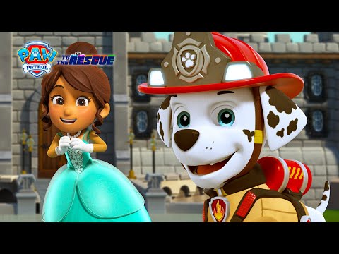 NOUVEAU! Marcus éteint l'incendie de chateau | La Pat' Patrouille | PAW Patrol
