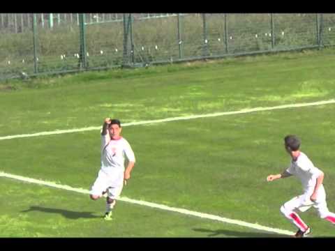 Egzon Dinosa, goal for Montenegro U15 vs Austria