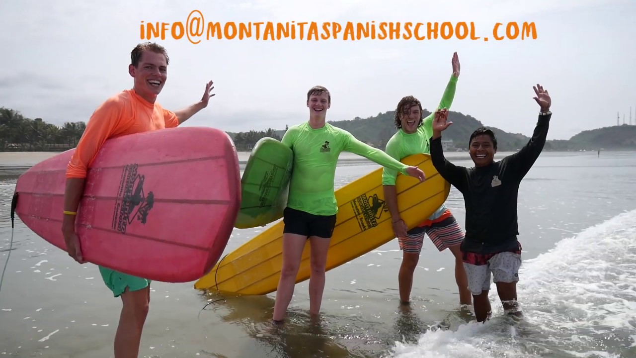 Video: Surf- en taalreis Montañita – Spaans leren en surfen