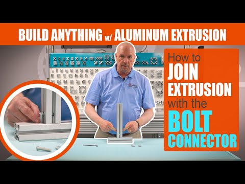 The STRONGEST Way to Join Extrusion | Bolt Connector | Build Anything with Aluminum Extrusion
