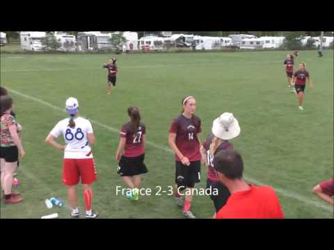 2016 WJUC U20G France vs Canada