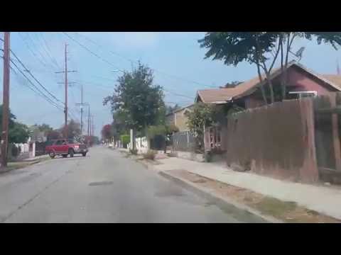 Driving in Watts, South Central LA / Watts Towers Art Center 2016