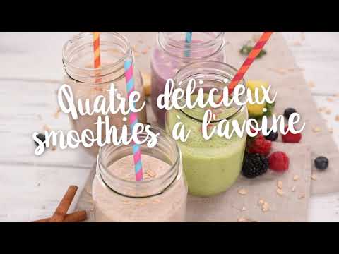 Recette smoothie flocons d’avoine