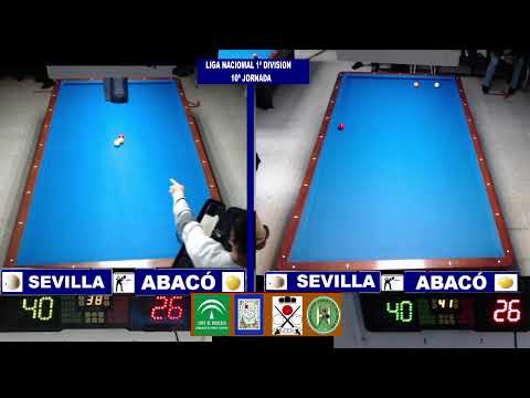 LIGA  NACIONAL PRIMERA  DIVISIÓN   10ª JORNADA   ***C.B. SEVILLA   &   C.B. ABACO ***