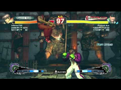 SSF4 AE lnferno700 (Guy) VS. Protical Ace (Dudley) Rank