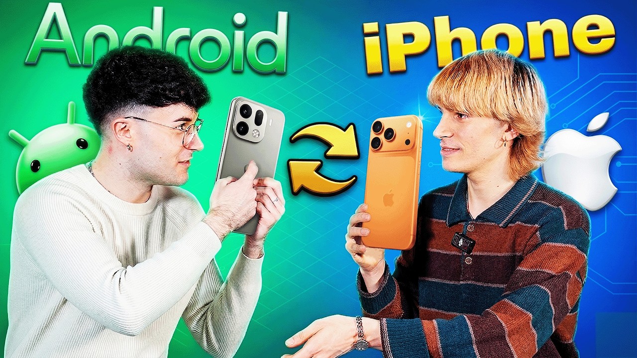 HO COSTRETTO IL MIO FIDANZATO UTENTE IPHONE AD USARE ANDROID PER UNA SETTIMANA! 🤯 Ha sclerato?