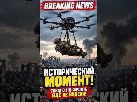 ИСТОРИЧЕСКИЙ МОМЕНТ! Такого на фронте ещё не видели!