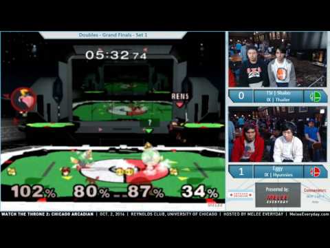 Watch the Throne 2 [10/2/16] - TSI | Shabo & IX | Thailer vs. Eggy & IX | Hyunnies - Doubles GFs