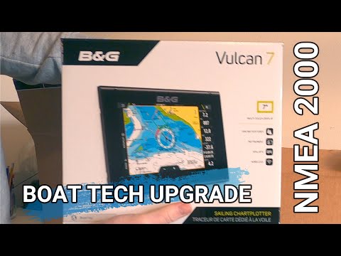 Our NEW Sailboat Tech ⋅ B&G Vulcan ⋅ Airmar DST810 ⋅ NMEA 2000 UNBOXING & Set Up