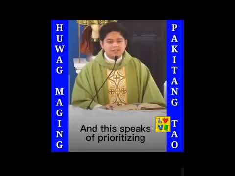 Huwag maging pakitang tao