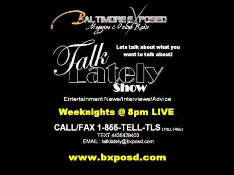 Talk Lately Show - Show Promo - Tonight on the Show - 20110829