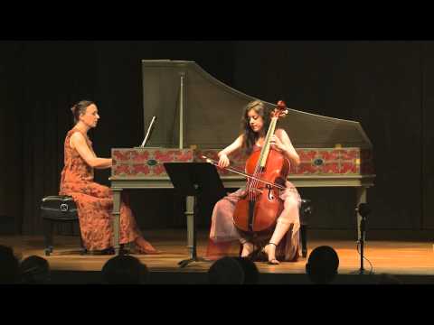 Abel Cello Sonata in G - Elinor Frey, violoncello piccolo Geneviève Soly, harpsichord