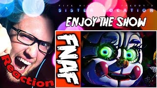 &quot;Enjoy the Show&quot; - FNAF SL Song by NateWantsToBattle feat. JackSepticEye REACTION!