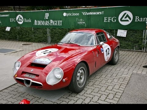 1965 Alfa Romeo TZ1 - Gstaad Classic. CarshowClassic.com