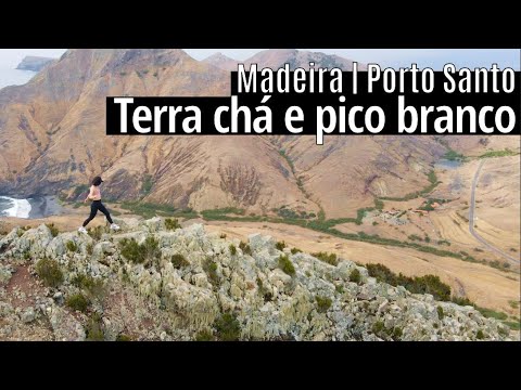 유럽여행 | 포르투갈 작은 섬 | Drone Footage Madeira Porto Santo Portugal | Terra chá e pico branco