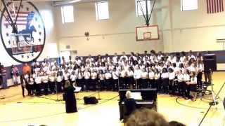 LFMS Combined Chorus Singing &quot;Cripple Creek&quot;