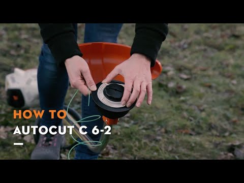 STIHL AutoCut C 6-2 | How to rewind trimmer line
