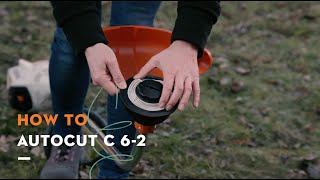 STIHL AutoCut C 6-2 | How to rewind trimmer line