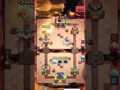 on the seconds who wins zap or tribe ❤ #viral  #clashroyale #shorts #youtubeshorts #youtube