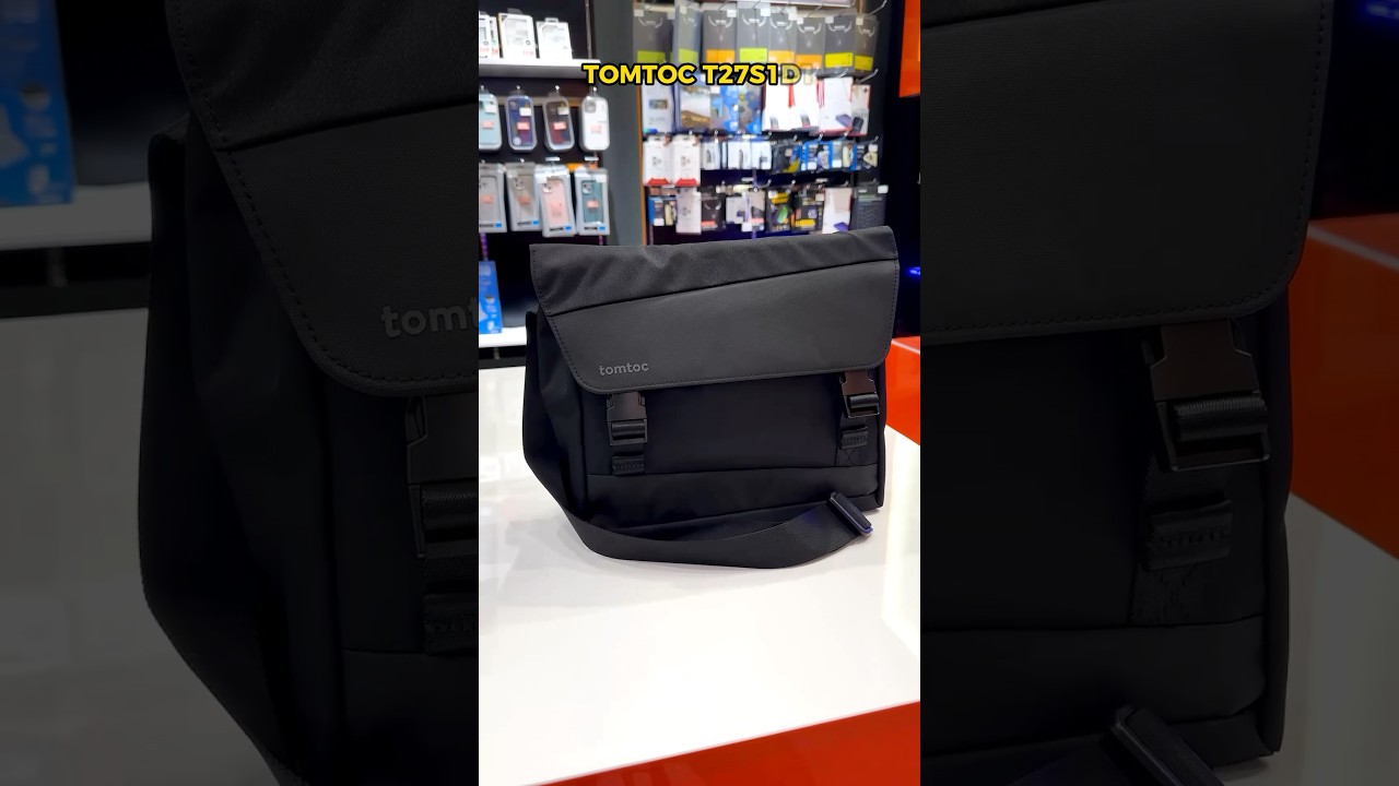 Túi đeo chéo Tomtoc Slash Shoulder Bag iPad 11 inch Meteorite T27S1D1 / T27S1T1GC