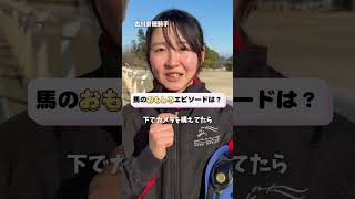 騎手の職業病は◯◯でした🤣 #古川奈穂 騎手に、競走馬とのエピソードを聞いてみました🎤 #競馬 #カンテレ競馬 #インタビュー #職業