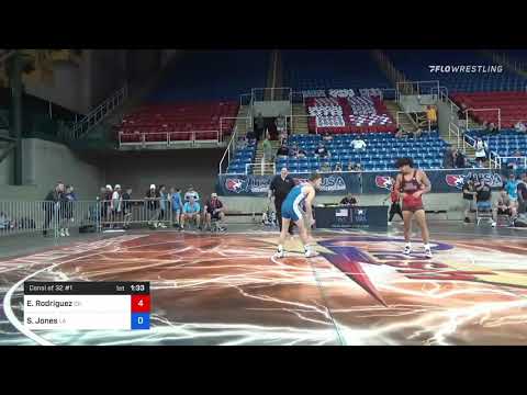 120 Lbs Consi Of 32 #1 - Evan Rodriguez, Oklahoma Vs Samuel Jones, Louisiana A757