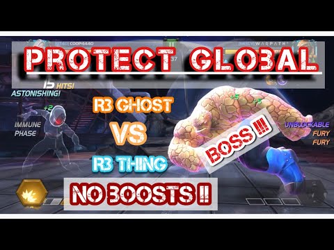 Can Ghost solo Protect Thing Boss ? | Off Season War | No boosts