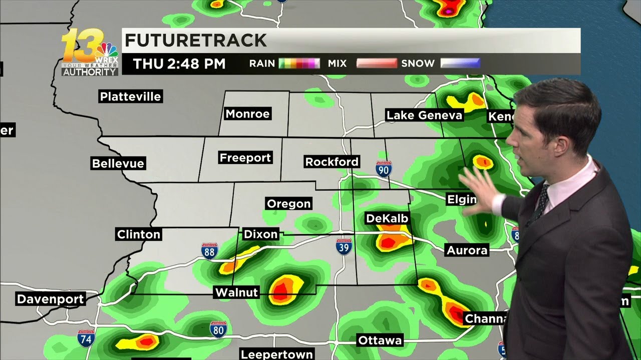 Showers and storms return Thursday afternoon