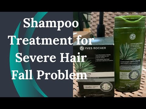 TRATAMENTO COM SHAMPOO PARA PROBLEMAS DE QUEDA DE CABELO GRAVE de Yves Rocher