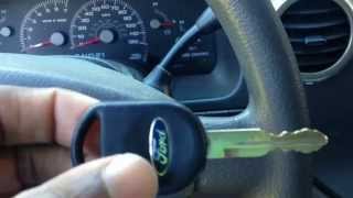 REPLACE FORD KEY NO PROGRAMMING NEEDED CHIP WORKAROUND "bypass "