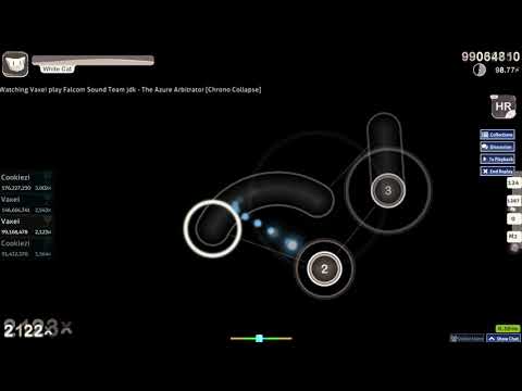 Vaxei | Falcom Sound Team jdk - The Azure Arbitrator [Chrono Collapse] +HR 98.67% 3x miss