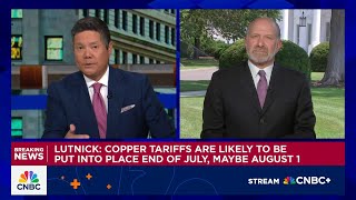 Bessent, Greer and I may meet with China on trade in early August: Howard Lutnick