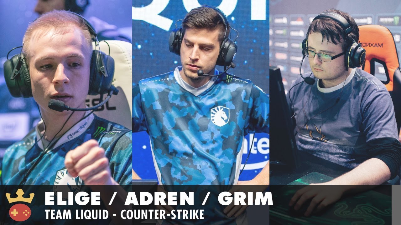Video of Interview with EliGE, Grim, and adreN from Team Liquid at IEM Cologne 2021
