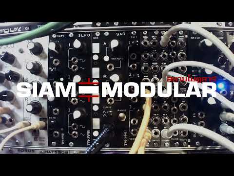 Takaab 2VCA V2 Voltage Controlled Amplifier: Side-chain compression / ducking eurorack modular patch